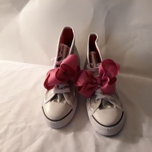 Size 4 silver girl shose